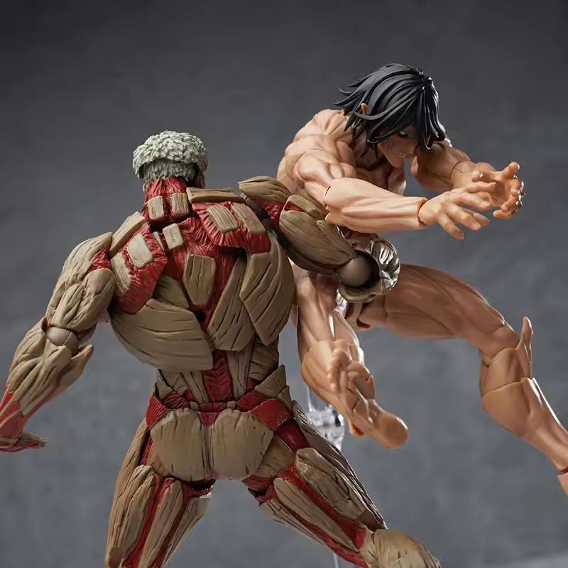 Kotobukiya Artfx - Figur Aksi Artikulasi Eren Yeager Titan