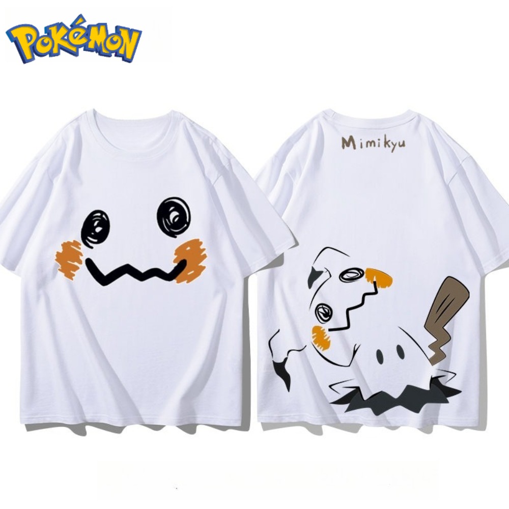 Anime Merchandise Store Japan - Kaus Cetak Depan dan Belakang Pokémon