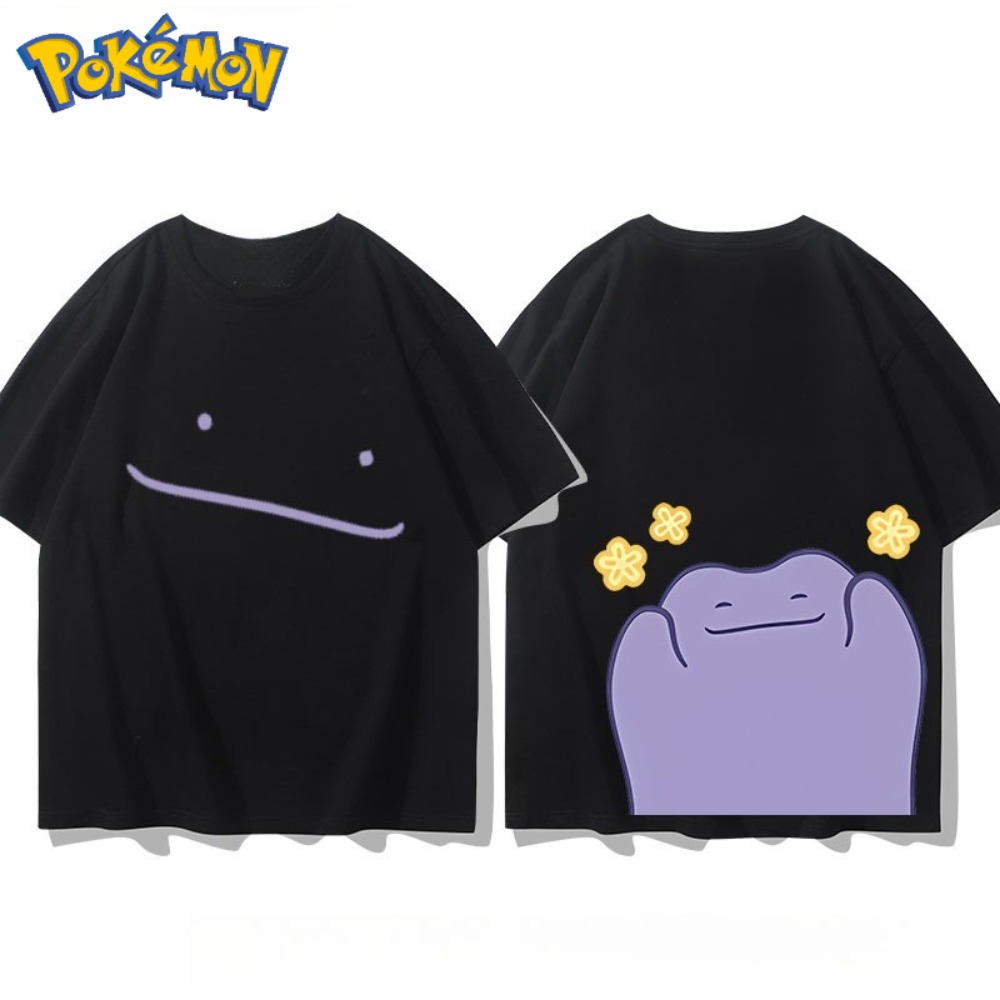 Anime Merchandise Store Japan - Kaus Cetak Depan dan Belakang Pokémon