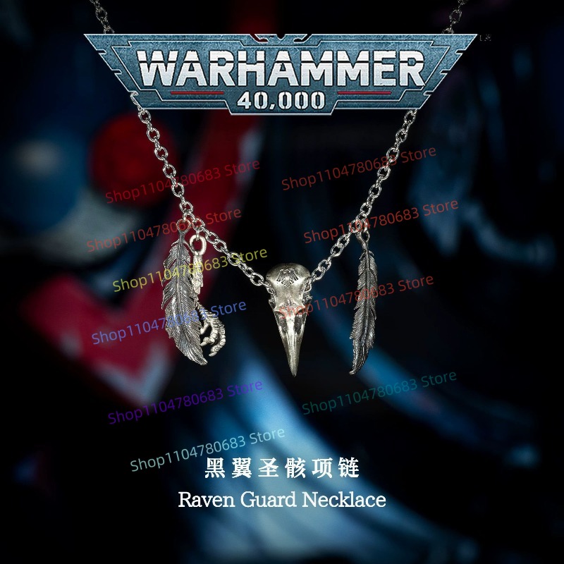 Anime Merchandise For Men - Kalung Raven Guard 40K, Ornamen Pakaian