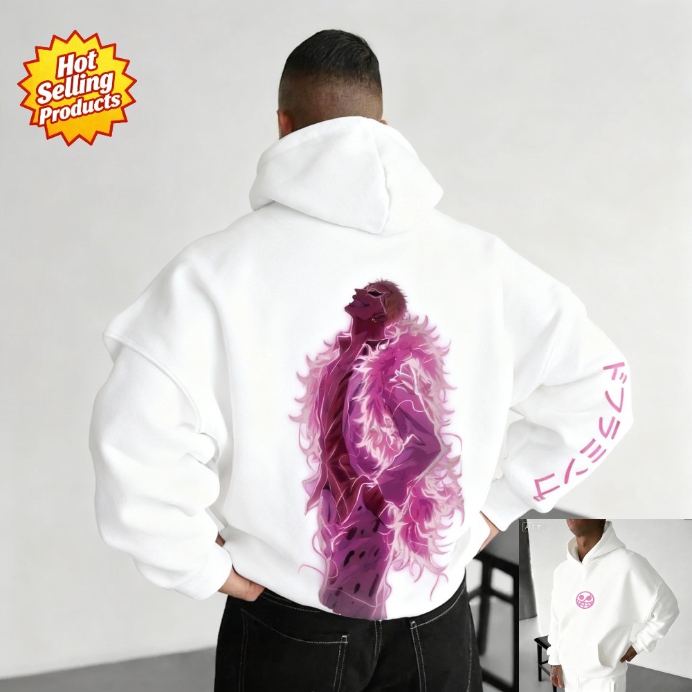 Hoodie One Piece Donquixote Do - Anime Merchandise Store Japan ulasan dan harga
