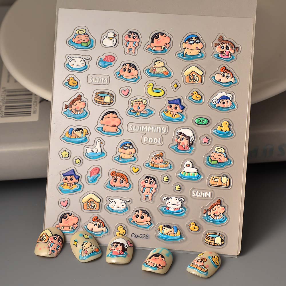 Stiker Kuku Anime Jepang Crayo - Anime Merchandise Nepal ulasan dan harga