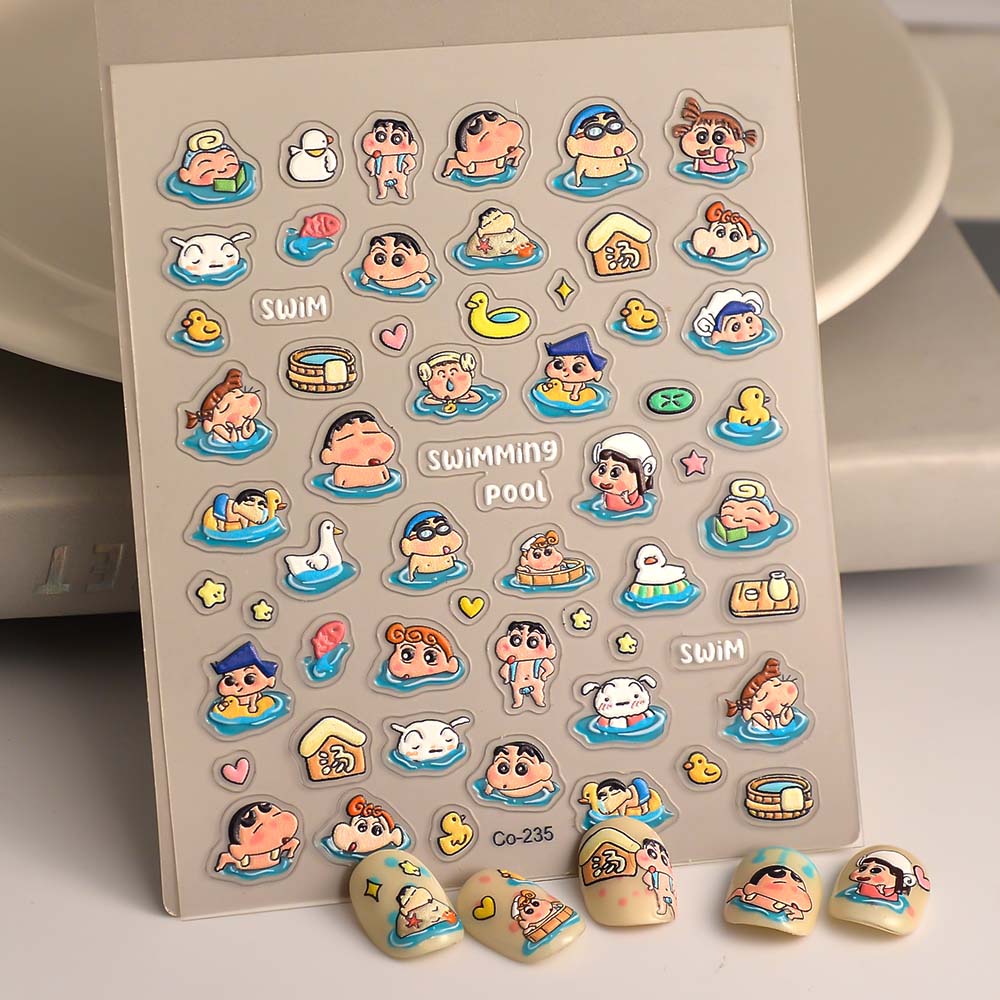Stiker Kuku Anime Jepang Crayo - Anime Merchandise Nepal ulasan dan harga