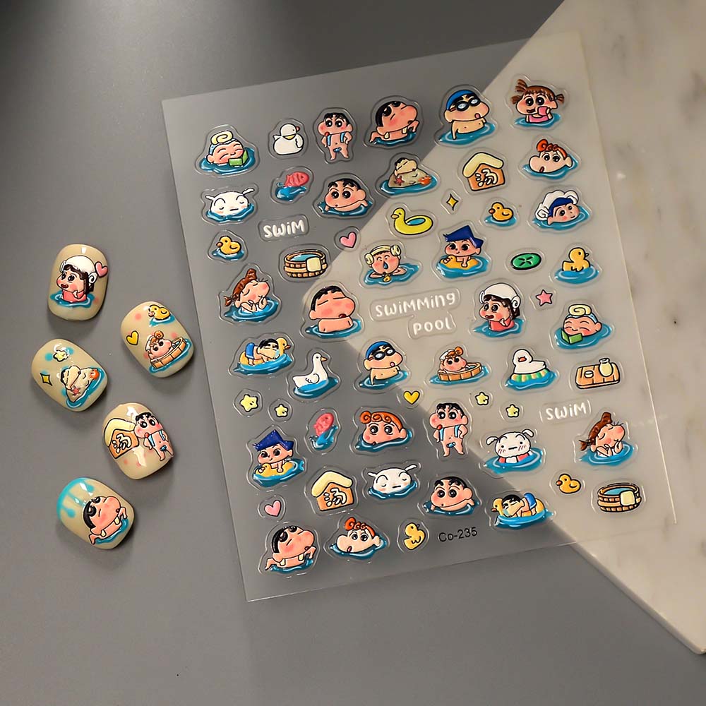 Stiker Kuku Anime Jepang Crayo - Anime Merchandise Nepal ulasan dan harga