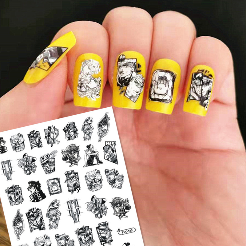 Stiker Seni Kuku Perekat Diri  - Anime Merchandise Nepal ulasan dan harga