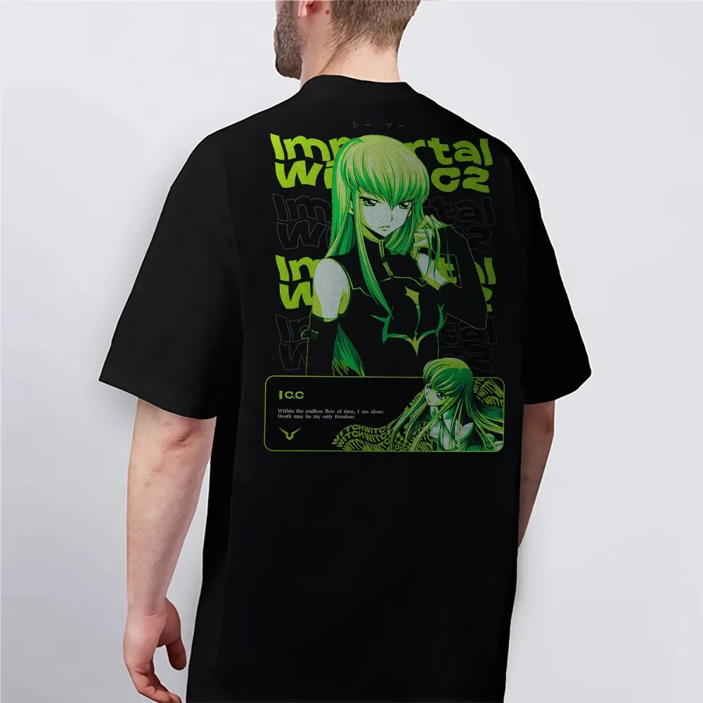 Kaos Code Geass Baru C.C. Kaos - Anime Merchandise Store Japan ulasan dan harga