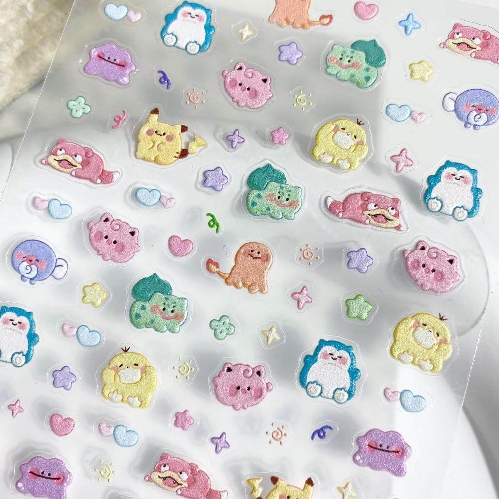 Stiker Seni Kuku Pokémon Pikac - Anime Merchandise Nepal ulasan dan harga