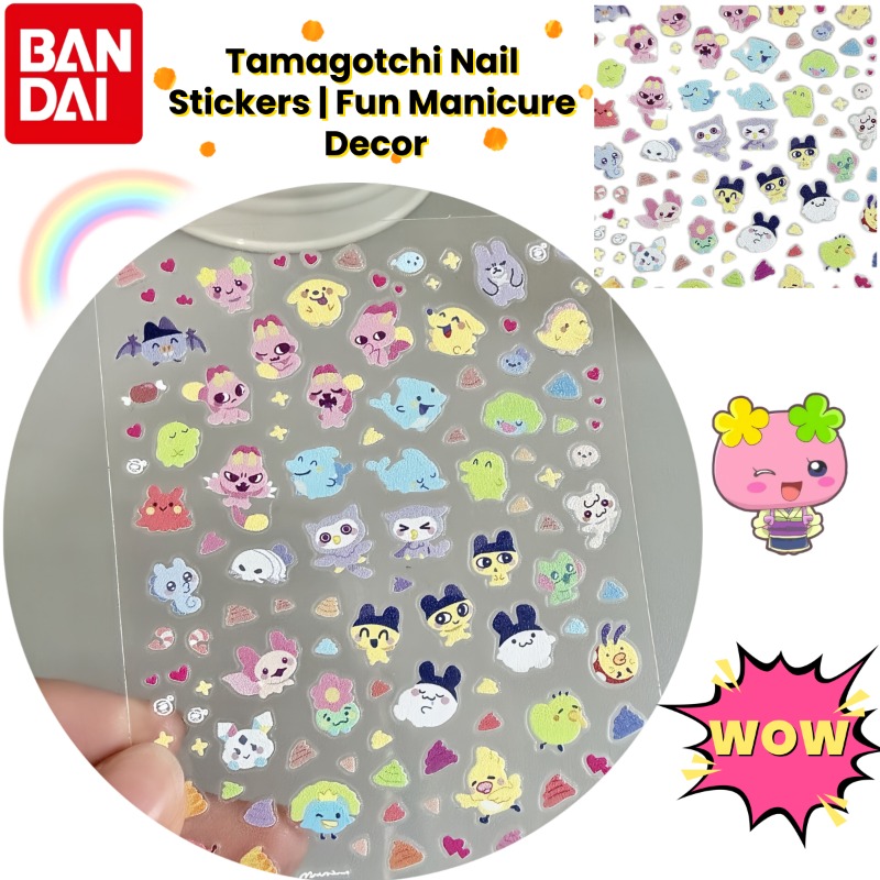 Stiker Seni Kuku Lucu Anime Ta - Anime Merchandise Nepal ulasan dan harga