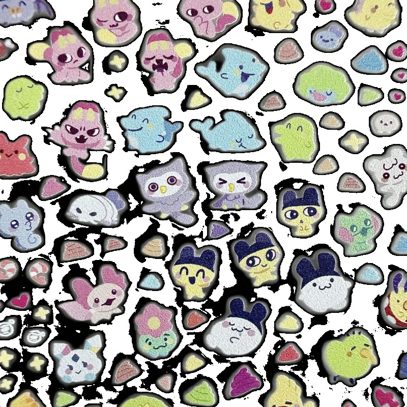 Stiker Seni Kuku Lucu Anime Ta - Anime Merchandise Nepal ulasan dan harga