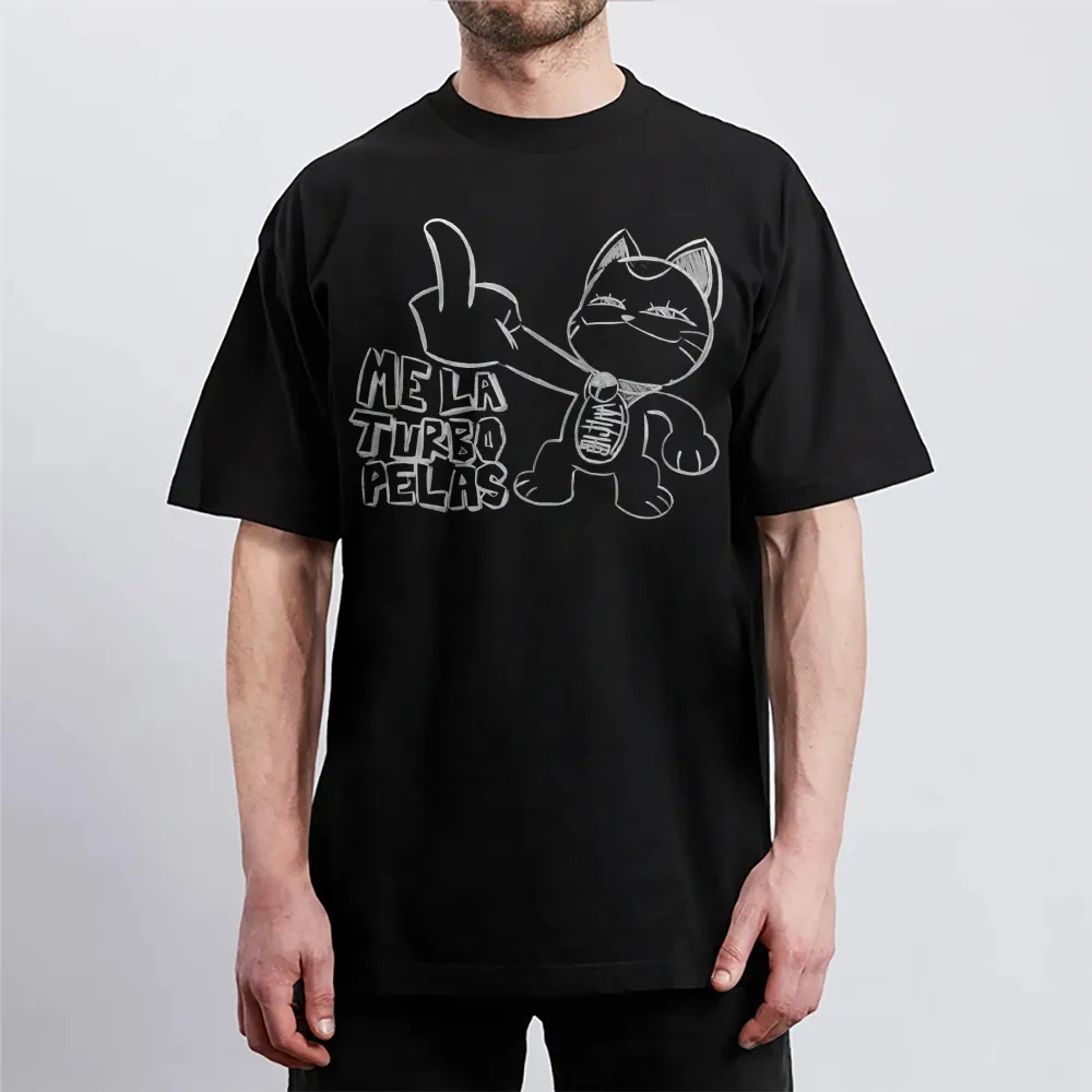Kaos Dandadan Anime Cat Middle - Anime Merchandise Store Japan ulasan dan harga