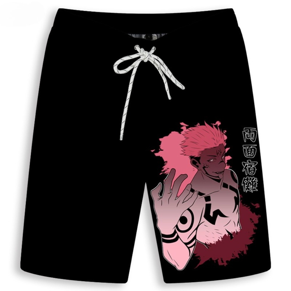 Celana Pendek Pria Gojo Satoru - Anime Merchandise Store Japan ulasan dan harga