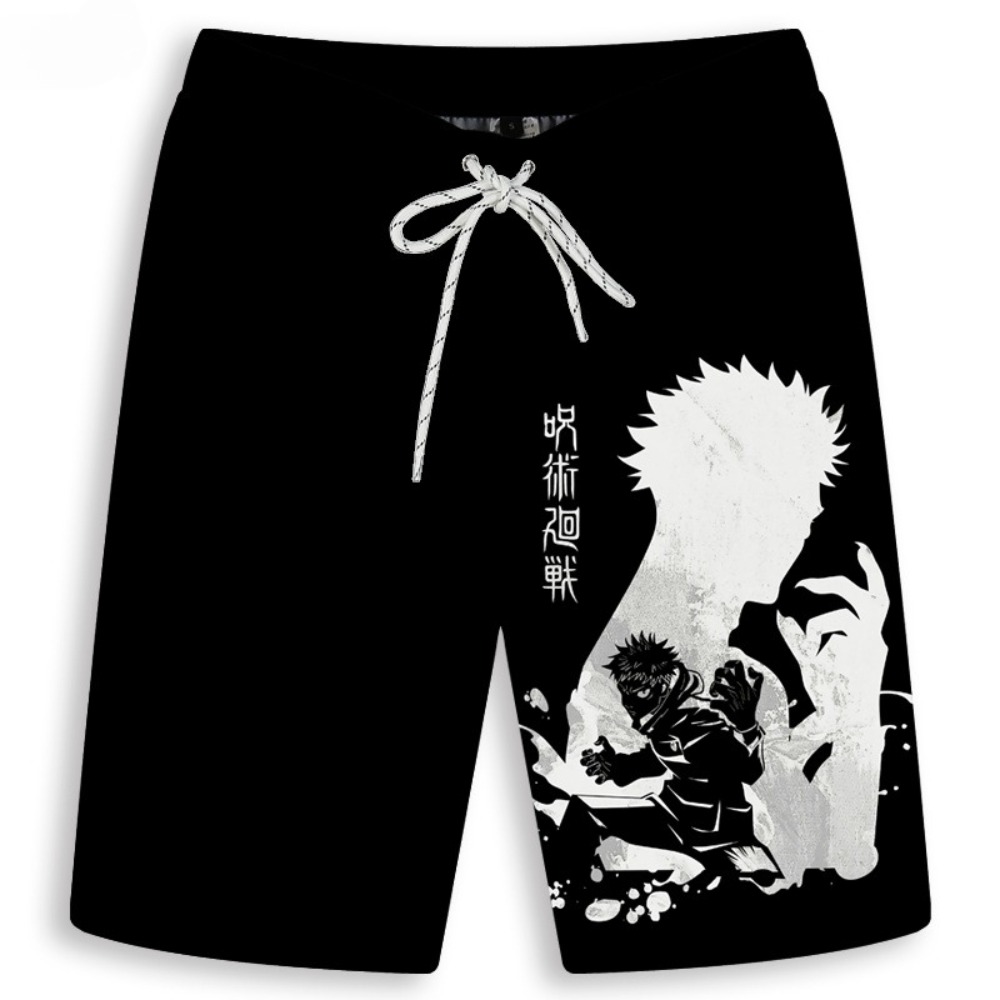 Celana Pendek Pria Gojo Satoru - Anime Merchandise Store Japan ulasan dan harga