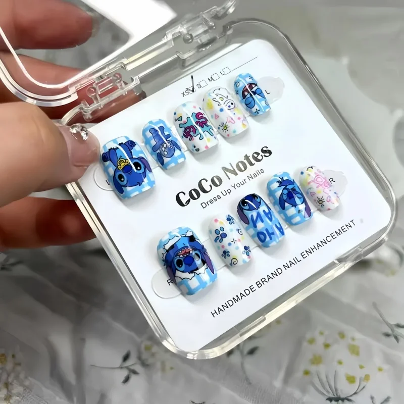 Kuku Palsu Disney Stitch Kartu - Anime Merchandise Nepal ulasan dan harga