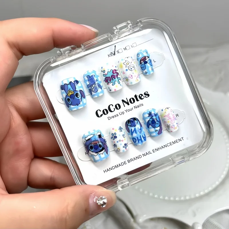Kuku Palsu Disney Stitch Kartu - Anime Merchandise Nepal ulasan dan harga