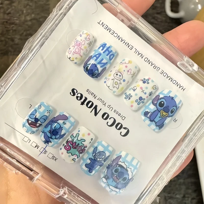 Kuku Palsu Disney Stitch Kartu - Anime Merchandise Nepal ulasan dan harga