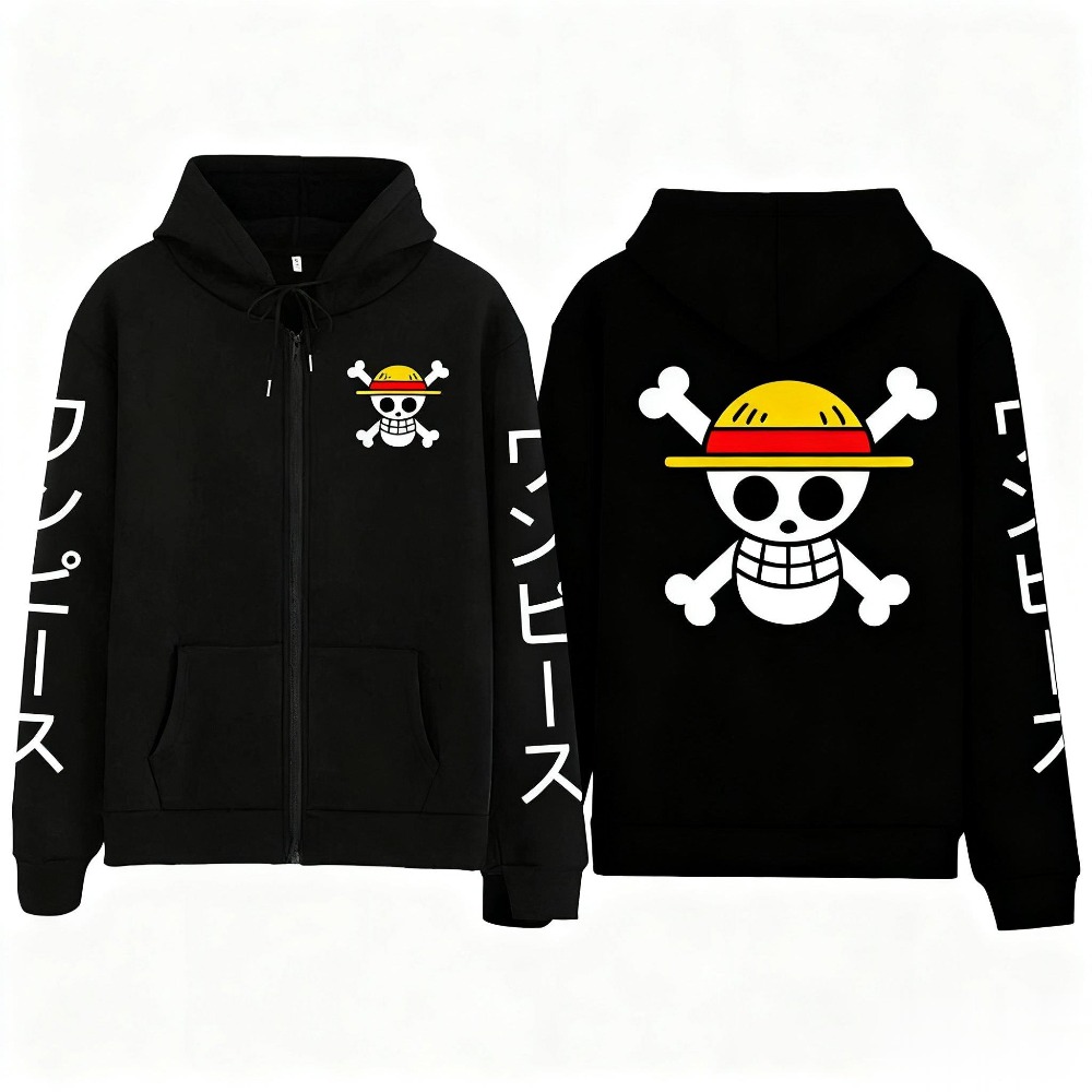 Sweater Hoodie Anime Luffy Uku - Anime Merchandise Store Japan ulasan dan harga