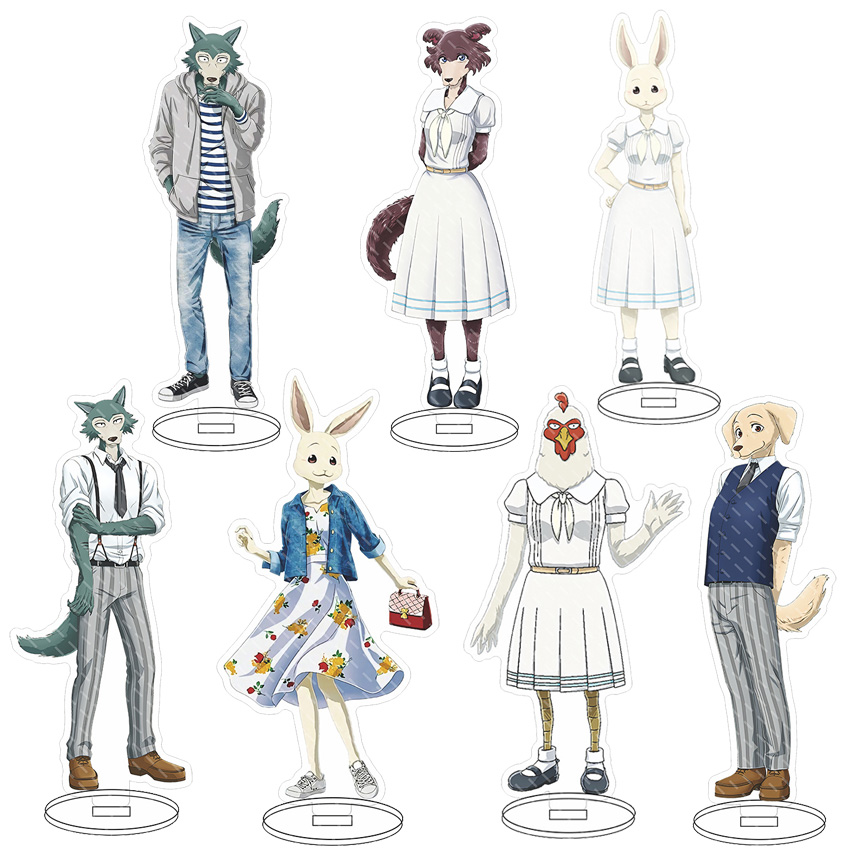 16CM Anime BEASTARS Legoshi Lo - Given Anime Merchandise ulasan dan harga
