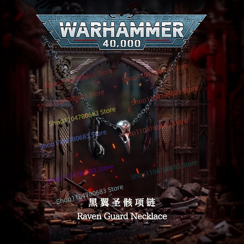 Kalung Raven Guard 40K, Orname - Anime Merchandise For Men ulasan dan harga