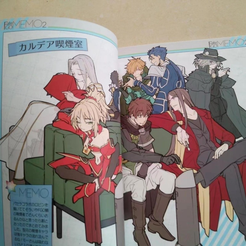2 buku Fate GO MEMO 1 2 Buku S - Fate Anime Merchandise ulasan dan harga
