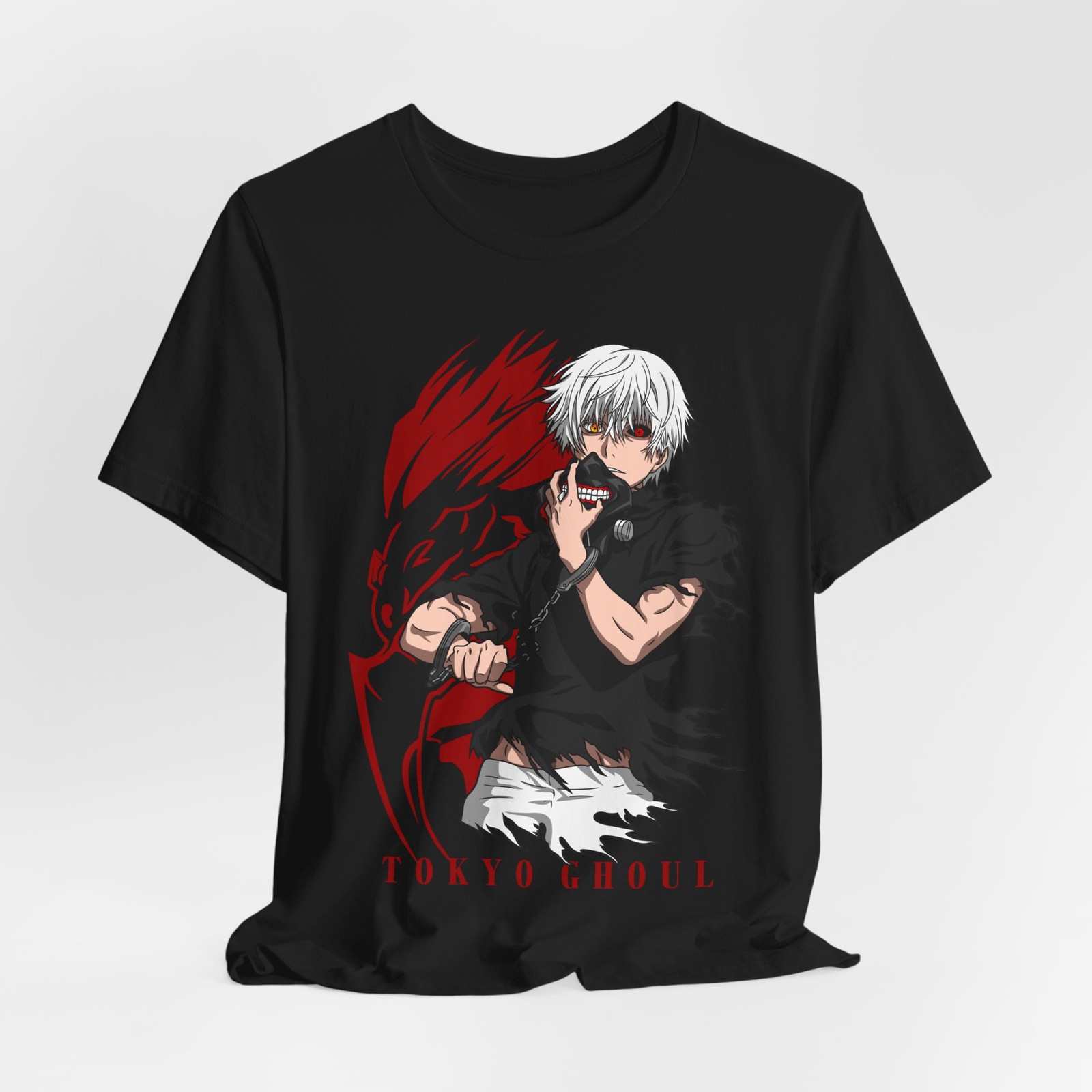 Kaos Anime Tokyo Ghoul, Kaos L - Anime Merchandise For Men ulasan dan harga