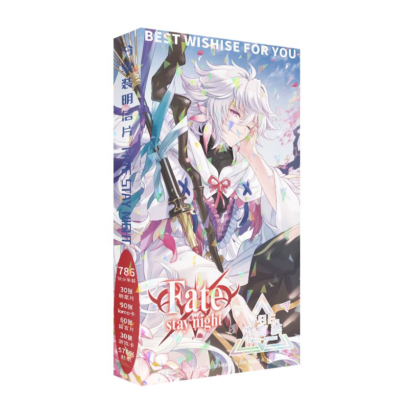 Kartu pos anime Fate 2D, merch - Fate Anime Merchandise ulasan dan harga
