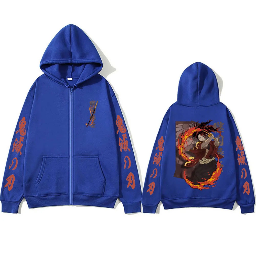 Hoodie Resleting Merchandise D - Anime Merchandise Store Japan ulasan dan harga
