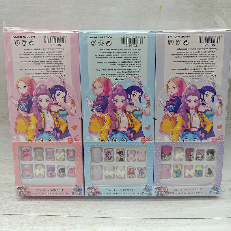 Stiker Kuku Anak Motif Kartun  - Anime Merchandise Nepal ulasan dan harga