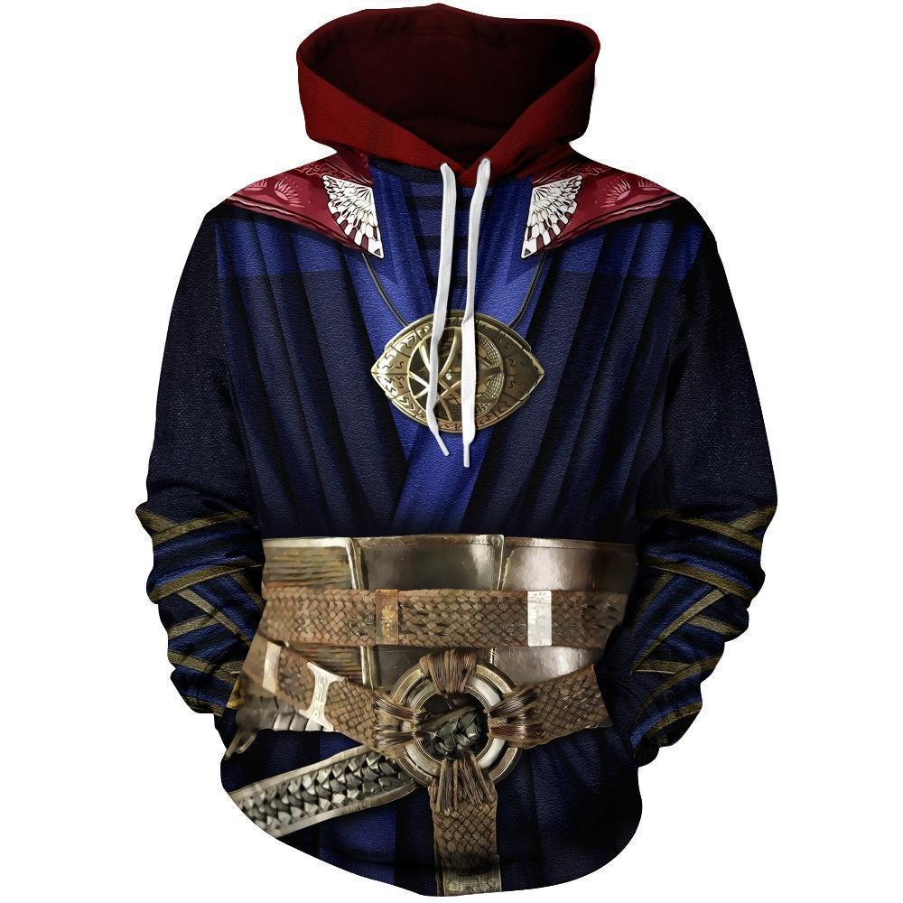 Hoodie Animasi 3D Doctor Stran - Anime Merchandise For Men ulasan dan harga