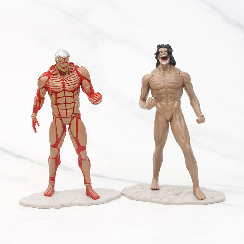 8 Buah Figur Anime Attack On T - Kotobukiya Artfx ulasan dan harga