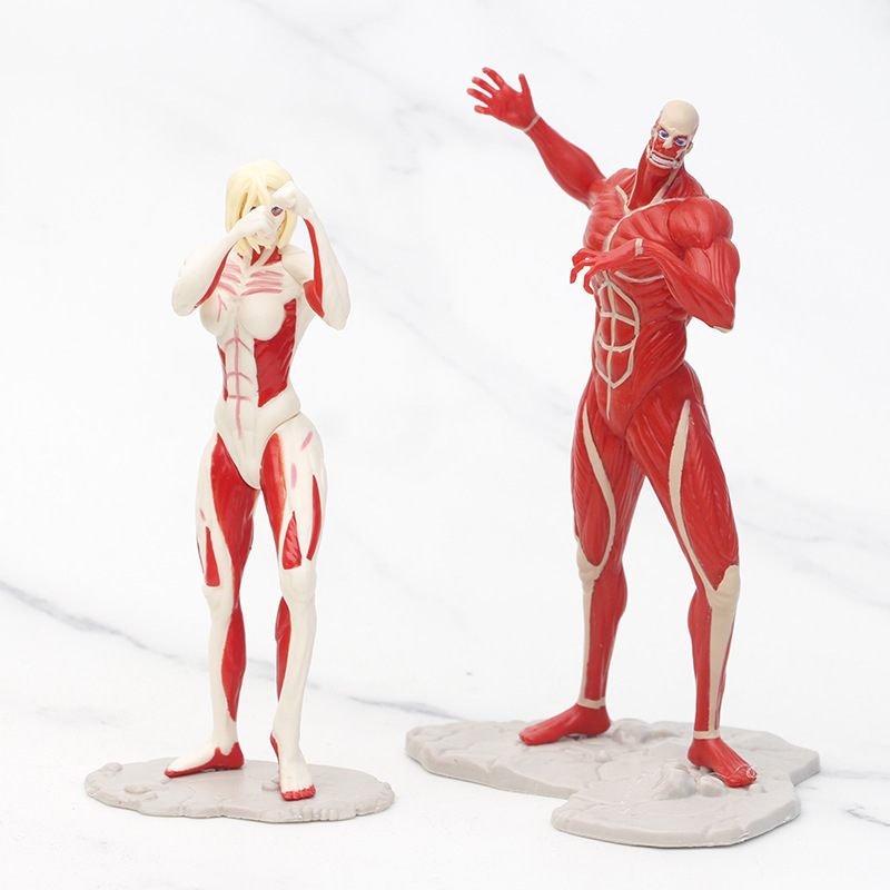 8 Buah Figur Anime Attack On T - Kotobukiya Artfx ulasan dan harga
