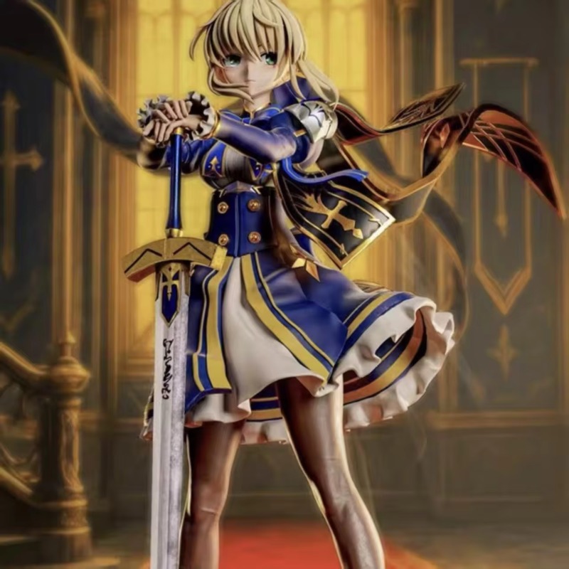 Spot Fate Night Saber Artoria  - Fate Anime Merchandise ulasan dan harga